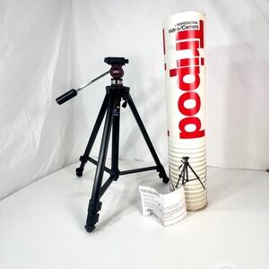 LEBO Professional Video Camera Tripod with Original‎ Tube Case Vintage